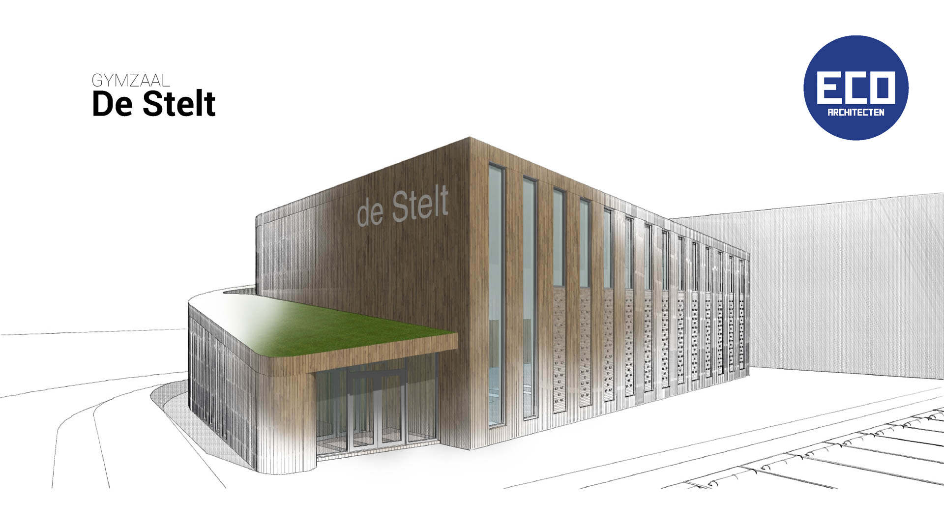 Gymzaal De Stelt - ECO architecten